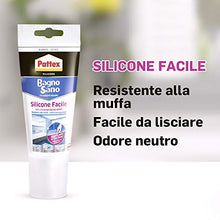 Carica l'immagine nel visualizzatore di Gallery, Pattex Bagno Sano Silicone Facile, silicone bianco forte con tecnologia... - Ilgrandebazar