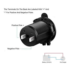 Carica l'immagine nel visualizzatore di Gallery, Thlevel Presa accendisigari 2x auto, presa impermeabile di...