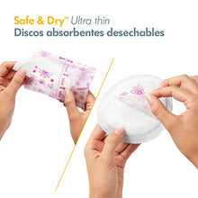 Carica l'immagine nel visualizzatore di Gallery, Medela- Dischi Assorbenti usa e getta, Safe &amp; DryTM, ultra thin 30 pezzi