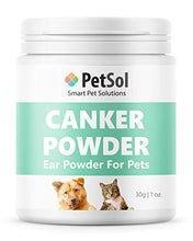 Carica l'immagine nel visualizzatore di Gallery, PetSol Ear Canker Polvere (30g) Acari dell'orecchio per Cani, 30 g