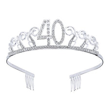 Carica l'immagine nel visualizzatore di Gallery, Rhinestone di cristallo Tiara compleanno Princess Crowns Pettini per... - Ilgrandebazar