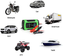Carica l'immagine nel visualizzatore di Gallery, Caricabatteria per auto e moto 12V 6A,mantenitore di carica batteria... - Ilgrandebazar