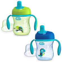 Carica l'immagine nel visualizzatore di Gallery, Chicco, Tazza Training, 6m+, Azzurro/Blu, Modelli Assortiti - Ilgrandebazar