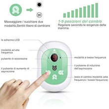 Carica l'immagine nel visualizzatore di Gallery, Lictin Tiralatte Elettrico e Automatico - Funzione Massaggio e Verde menta - Ilgrandebazar