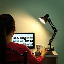 Carica l'immagine nel visualizzatore di Gallery, LE Lampada da Scrivania LED con Braccio Girevole 40W, Portalampada E27,... - Ilgrandebazar