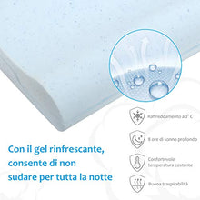 Carica l'immagine nel visualizzatore di Gallery, Levesolls Cuscino Cervicale Memory con Altezza Regolabile, Cervicale... - Ilgrandebazar