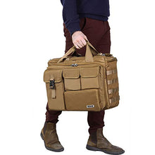 Carica l'immagine nel visualizzatore di Gallery, Lifewit Borsa per Laptop da 17" Valigetta 17,3 pollici, Marrone