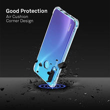 Carica l'immagine nel visualizzatore di Gallery, ORNARTO Cover Huawei P30 Lite, Custodia Trasparente Assorbimento Chiaro