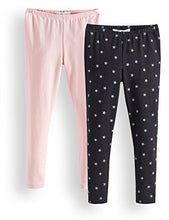 Carica l'immagine nel visualizzatore di Gallery, Marchio Amazon - RED WAGON Leggings Bambina, Pacco da 2 - Ilgrandebazar