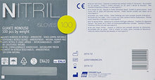 Carica l'immagine nel visualizzatore di Gallery, Guanti Ico Nitrile X 100 Medi M, Azzurro - Ilgrandebazar