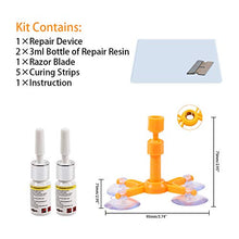 Carica l'immagine nel visualizzatore di Gallery, DALEE Kit di Riparazione Parabrezza, Resina 2 Pezzi, Kit... - Ilgrandebazar