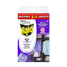 Carica l'immagine nel visualizzatore di Gallery, Raid Tarme Gel Multipack, Antitarme dei vestiti - Profumazione Lavanda -... - Ilgrandebazar