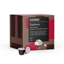 Carica l'immagine nel visualizzatore di Gallery, Marchio Amazon - Solimo Capsule Espresso, compatibili Nespresso* - caffè...