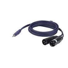 Carica l'immagine nel visualizzatore di Gallery, Dap Audio Cavo Adattatore da Mini Jack Stereo a Doppio Cannon Xlr Maschio 3p...