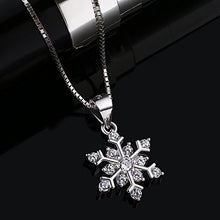 Carica l'immagine nel visualizzatore di Gallery, B.Catcher collana in argento con pendente zircone a forma di fiocco di... - Ilgrandebazar