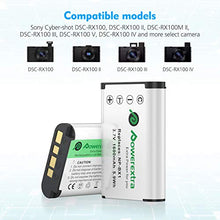 Carica l'immagine nel visualizzatore di Gallery, Powerextra - Set di 2 batterie ricambio NP-BX1 e caricabatterie doppio...