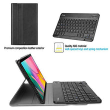 Carica l'immagine nel visualizzatore di Gallery, ProCase Custodia Tastiera per Galaxy Tab A 10.1 2019(SM-T510 T515 Nero