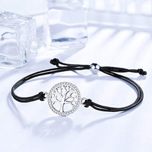 Carica l'immagine nel visualizzatore di Gallery, J.Endéar Albero Della vita Braccialetti Donna, Vero Argento 925 Bracciale... - Ilgrandebazar