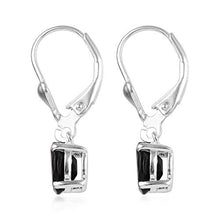 Carica l'immagine nel visualizzatore di Gallery, TJC - Orecchini pendenti da donna, in argento Sterling 925, con tormalina... - Ilgrandebazar
