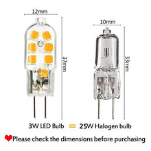 Carica l'immagine nel visualizzatore di Gallery, KINGSO 10 Pack Lampadina LED G4 Risparmio Energetico 3W - 10 - Ilgrandebazar