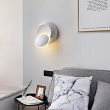 Carica l'immagine nel visualizzatore di Gallery, Lampada da Parete LED Applique Interno Moderno, Girevole a Bianco - Ilgrandebazar