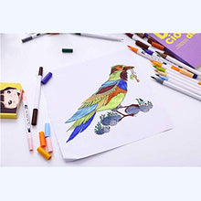Carica l'immagine nel visualizzatore di Gallery, Dual Brush Pen,24 Colori Pennarelli Acquarelli con punta fine e bianco