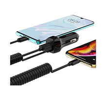 Carica l'immagine nel visualizzatore di Gallery, ZLONXUN Caricabatteria da Auto con Cavo di Tipo C per Samsung Galaxy...