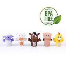 Carica l'immagine nel visualizzatore di Gallery, aeioubaby.com Marionette da Dito per Bambini | 5 Animali della Fattoria |... - Ilgrandebazar
