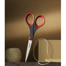 Carica l'immagine nel visualizzatore di Gallery, 3M Scotch Precision Forbici con Lame in Acciaio 18 cm, Rosso/Grigio - Ilgrandebazar