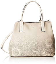 Carica l'immagine nel visualizzatore di Gallery, Desigual - Bag Double Gin_holbox Women, Borse a spalla Bianco (Rainy Day)