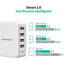 Carica l'immagine nel visualizzatore di Gallery, RAVPOWER IT RP-PC026 Alimentatore USB, Bianco - Ilgrandebazar