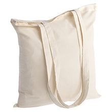 Carica l'immagine nel visualizzatore di Gallery, Borsa shopper in cotone di qualità 25 pezzi 145 g/m2 25 Pezzi, Naturale