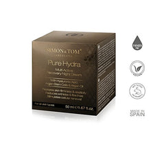 Carica l'immagine nel visualizzatore di Gallery, Simon &amp; Tom Nuova crema viso rigenerante notte. Anti-rughe ed...