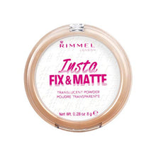 Carica l'immagine nel visualizzatore di Gallery, Rimmel - Cipria Trasparente Compatta Fix&amp;Matte - Formula Opacizzante e... - Ilgrandebazar