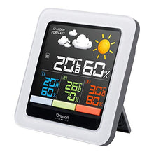 Carica l'immagine nel visualizzatore di Gallery, Oregon Scientific RAR502SX Stazione Meteo Multizona con Display a Grigio