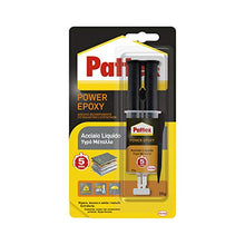 Carica l'immagine nel visualizzatore di Gallery, Pattex Power Epoxy Acciaio Liquido, Colla Epossidica, Bicomponente 1 x 35g