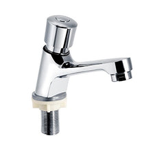 Carica l'immagine nel visualizzatore di Gallery, Delay Faucet Rubinetto del bagno placcato Chrome Self Closing... - Ilgrandebazar