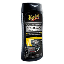 Carica l'immagine nel visualizzatore di Gallery, Meguiar's G15812EU Ultimate Black Restorer - Rinnovante e protettivo per plastiche esterne, Nero - per plastiche nere, 355 ml