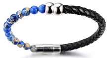 Carica l'immagine nel visualizzatore di Gallery, Halukakah ● Saluto Il Terra ● Bracciale Mare(pietra Imperiale Blu) - Ilgrandebazar