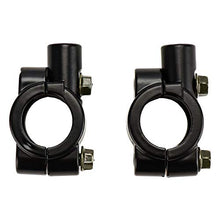 Carica l'immagine nel visualizzatore di Gallery, 10mm Supporti Specchietto Moto 22mm Adattatori Manubrio Universali in Senso... - Ilgrandebazar