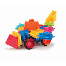 Carica l'immagine nel visualizzatore di Gallery, Bristle Blocks costruzioni a pettine - barattolo da 80 pezzi - Ilgrandebazar