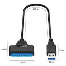Carica l'immagine nel visualizzatore di Gallery, GeekerChip Adattatore USB 3.0 a SATA, Convertitore e Esterno a SATA...