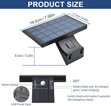 Carica l'immagine nel visualizzatore di Gallery, JESLED Luce Solare con 90 LED, Lampada da 1 Pack, 6000k(cool White)