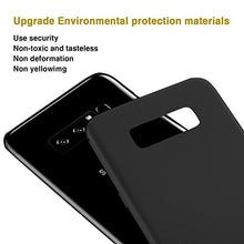Carica l'immagine nel visualizzatore di Gallery, Infreecs Cover Galaxy Note 8, Silicone Caso Black [Ultra Sottile] Anti Nero - Ilgrandebazar
