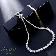 Carica l'immagine nel visualizzatore di Gallery, Andy &amp; C Braccialetto Donna con Cristalli Elegante Scatola Gioielli... - Ilgrandebazar