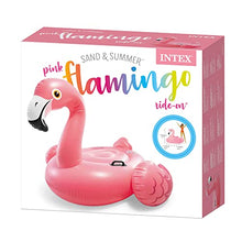 Carica l'immagine nel visualizzatore di Gallery, Intex 57558 - Cavalcabile Fenicottero, Rosa, 147 x 140 x 94 cm