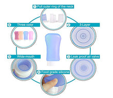 Carica l'immagine nel visualizzatore di Gallery, Liuer 4PCS Flaconi da viaggio in silicone morbido portatile e crema... - Ilgrandebazar