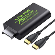 Carica l'immagine nel visualizzatore di Gallery, LiNKFOR - Convertitore da PS2 a HDMI per Playstation 2 a video e 3,5 mm...