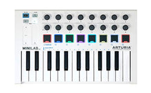 Carica l'immagine nel visualizzatore di Gallery, Arturia MINILAB MKII 25tasti USB Bianco Tastiera Midi - Ilgrandebazar