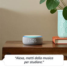 Carica l'immagine nel visualizzatore di Gallery, Echo Dot (3ª generazione) - Altoparlante intelligente con orologio e Alexa +...